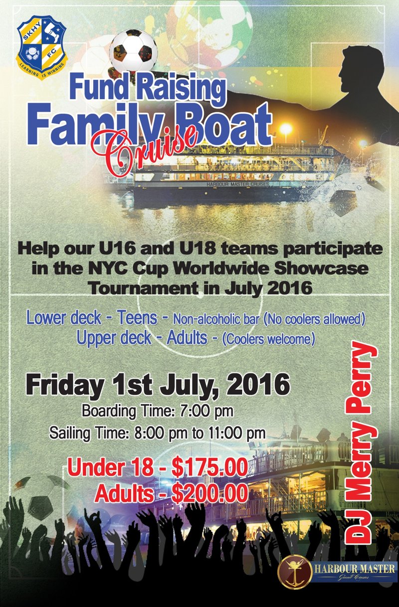 SKHY FC Boat Cruise Fundraiser